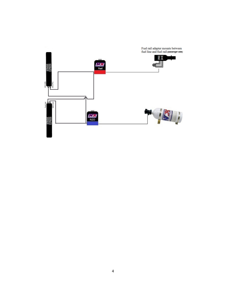 Nitrous Express NISSAN GTR PLATE SYSTEM User Manual | Page 4 / 9