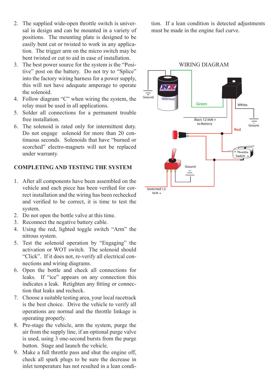 Nitrous Express N-TERCOOLER SYSTEM User Manual | Page 2 / 2
