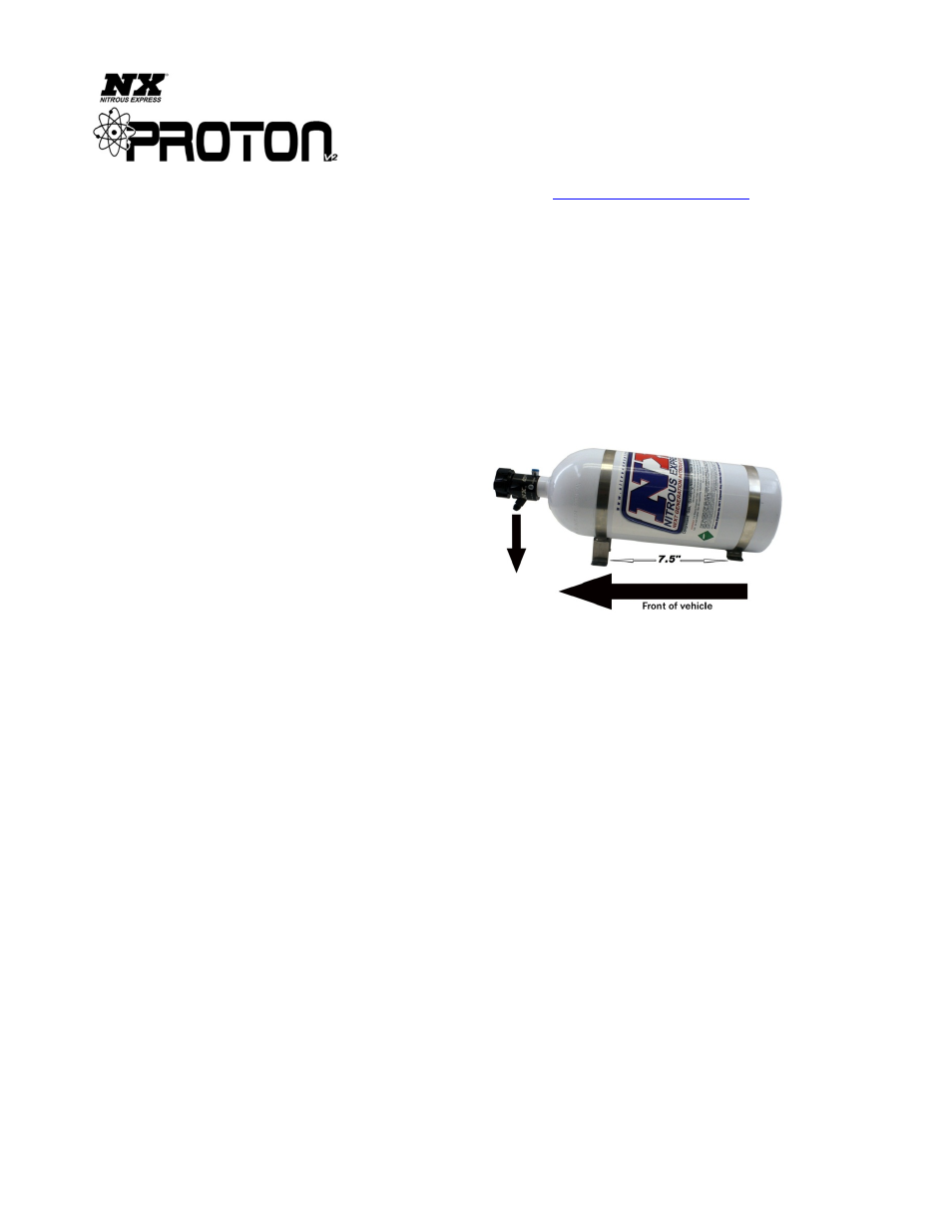 Nitrous Express Proton Nitrous Systems User Manual | 4 pages