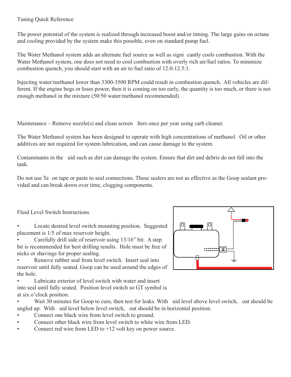 Nitrous Express Water Methanol Stage 3 User Manual | Page 10 / 11