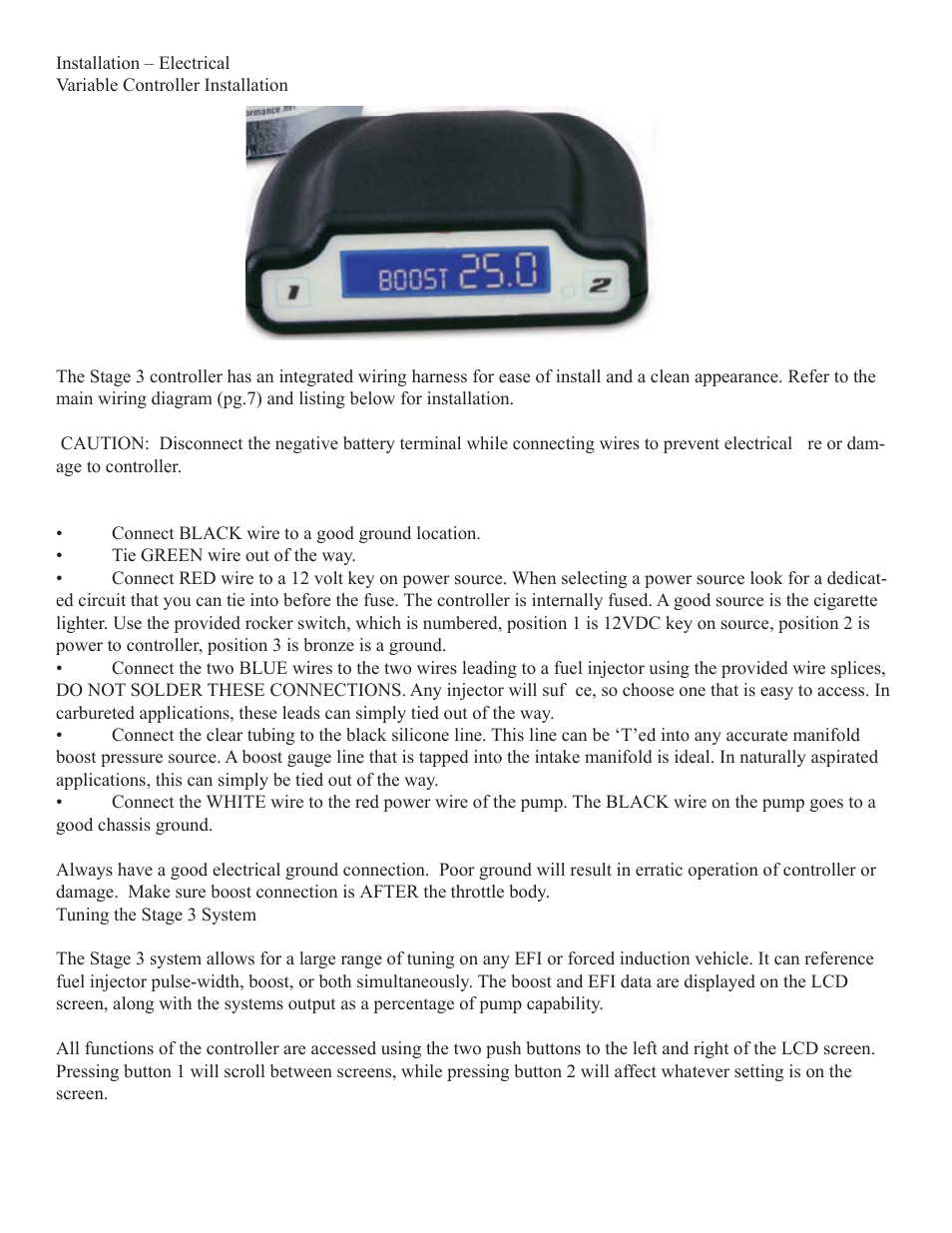 Nitrous Express Water Methanol Stage 3 User Manual | Page 4 / 11