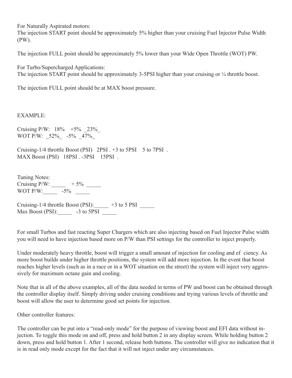 Nitrous Express Water Methanol Stage 3 User Manual | Page 8 / 11
