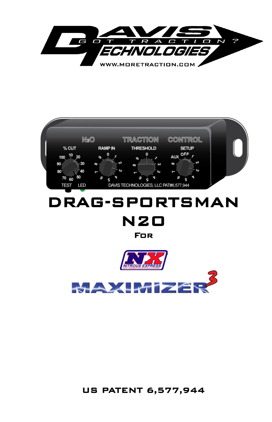 Nitrous Express DRAG-SPORTSMAN N2O User Manual | 21 pages