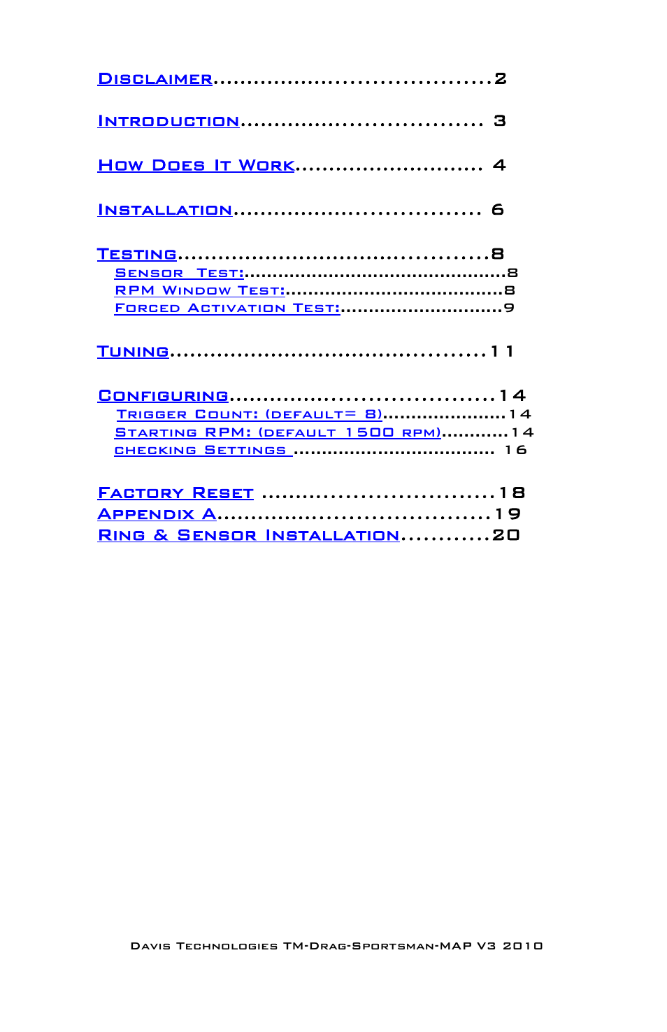 Nitrous Express DRAG-SPORTSMAN N2O User Manual | Page 2 / 21