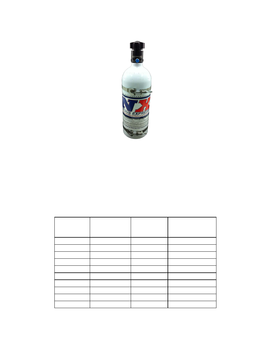 Nitrous Express Bottle Mounting User Manual | Page 2 / 2