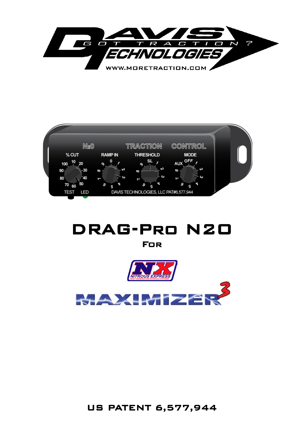 Nitrous Express DRAG-Pro N2O User Manual | 28 pages