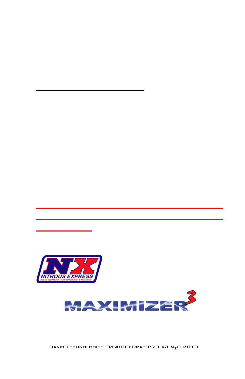 Nitrous Express DRAG-Pro N2O User Manual | Page 8 / 28