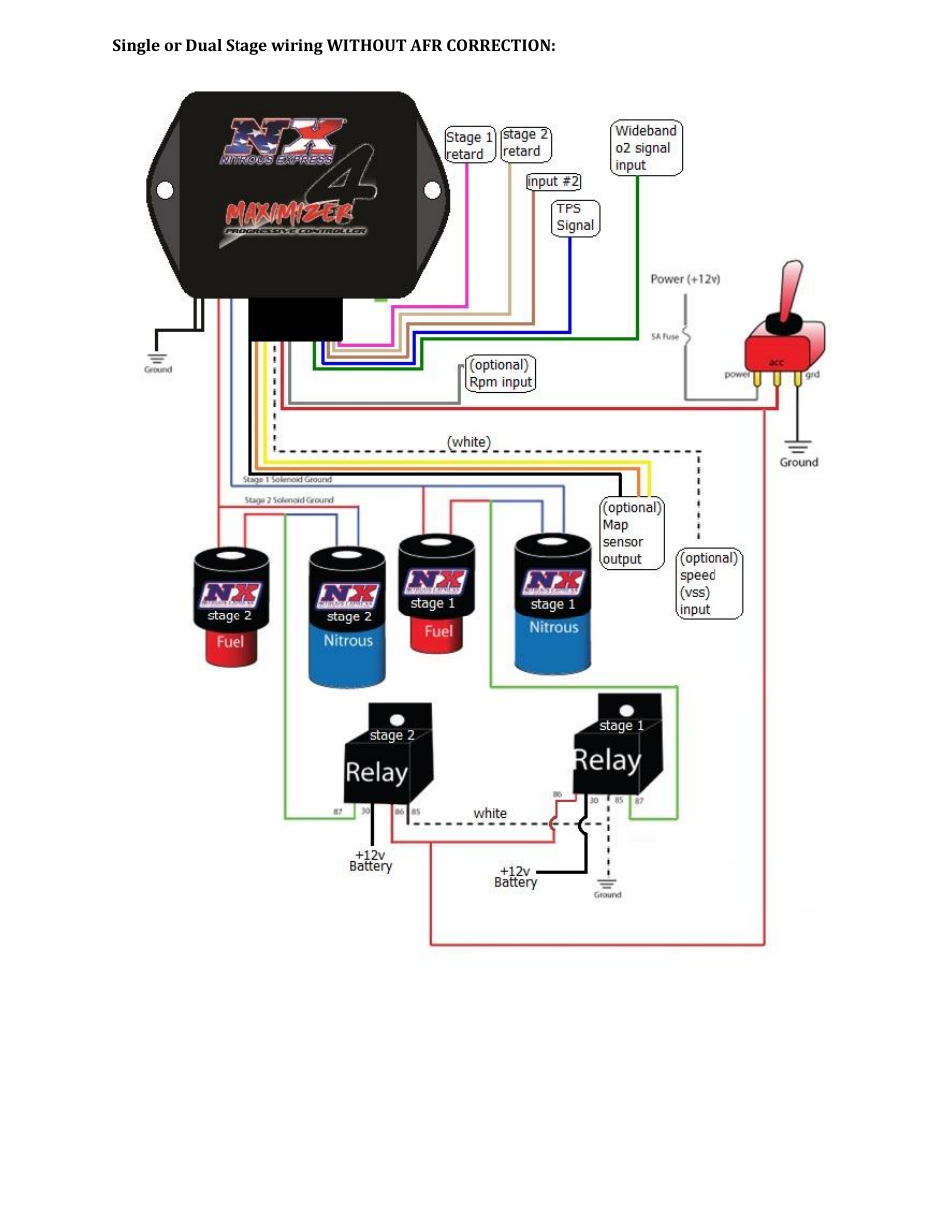 Nitrous Express Maximizer 4 User Manual | Page 4 / 8