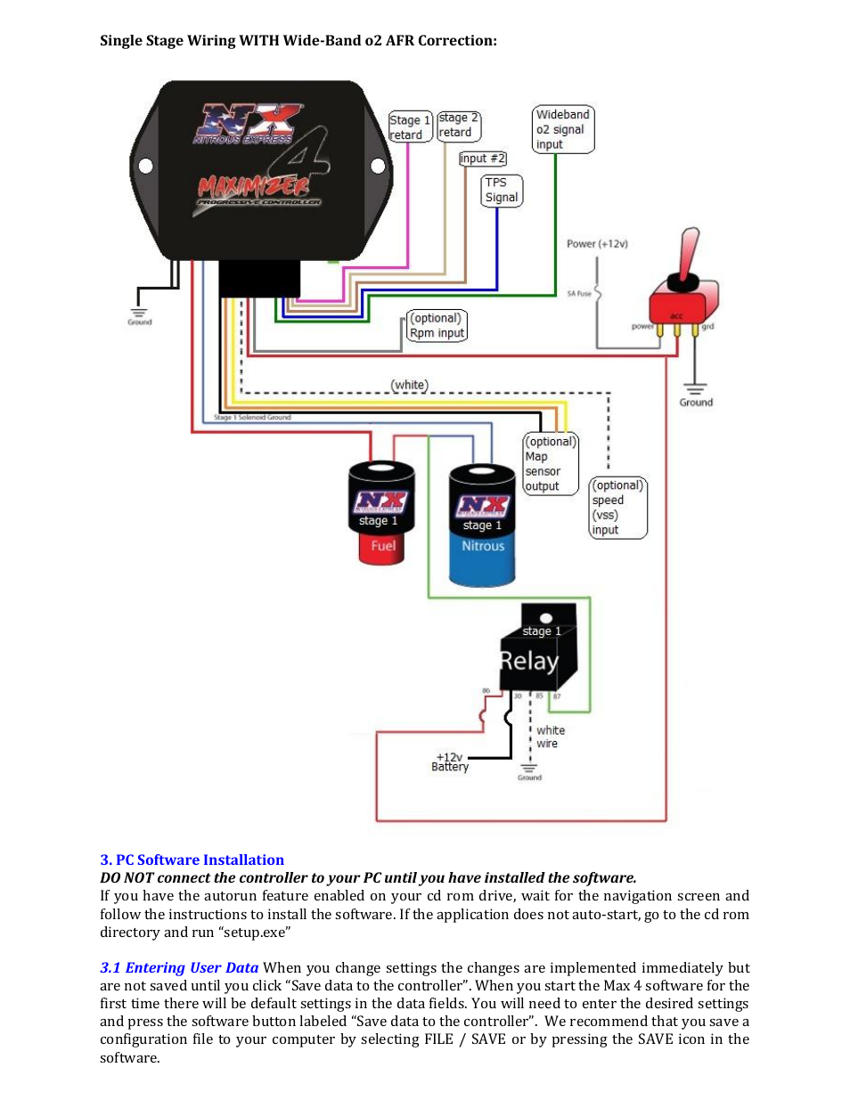 Nitrous Express Maximizer 4 User Manual | Page 5 / 8