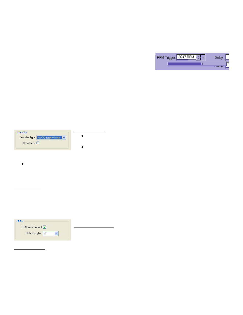 1entering user data, 2controller, 3rpm | Entering user data, Controller | Nitrous Express Maximizer 3 User Manual | Page 4 / 13