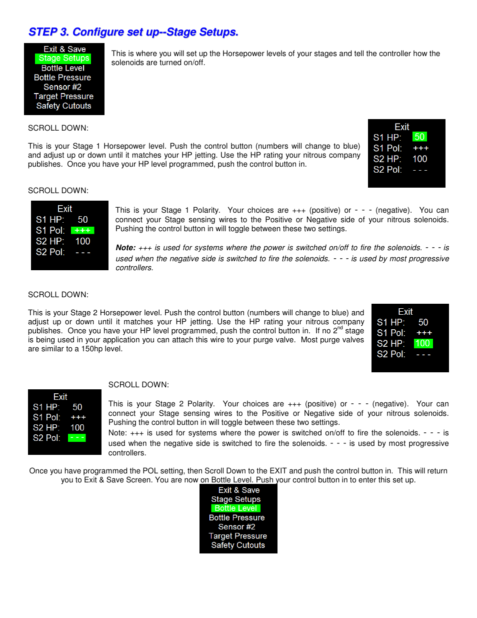 Nitrous Express Octane Series Bottle Volume User Manual | Page 5 / 14