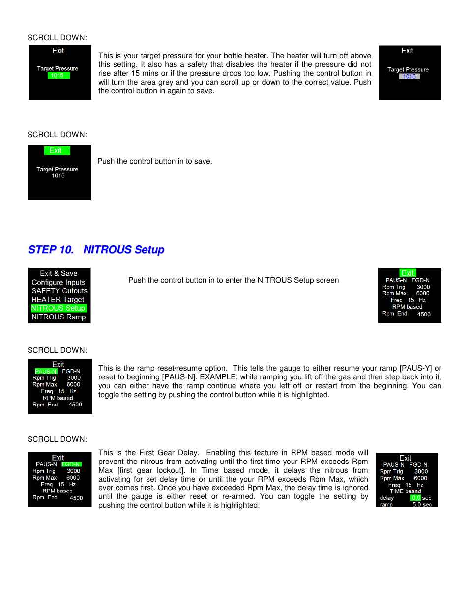 Nitrous Express Octane Series Progressive User Manual | Page 13 / 19