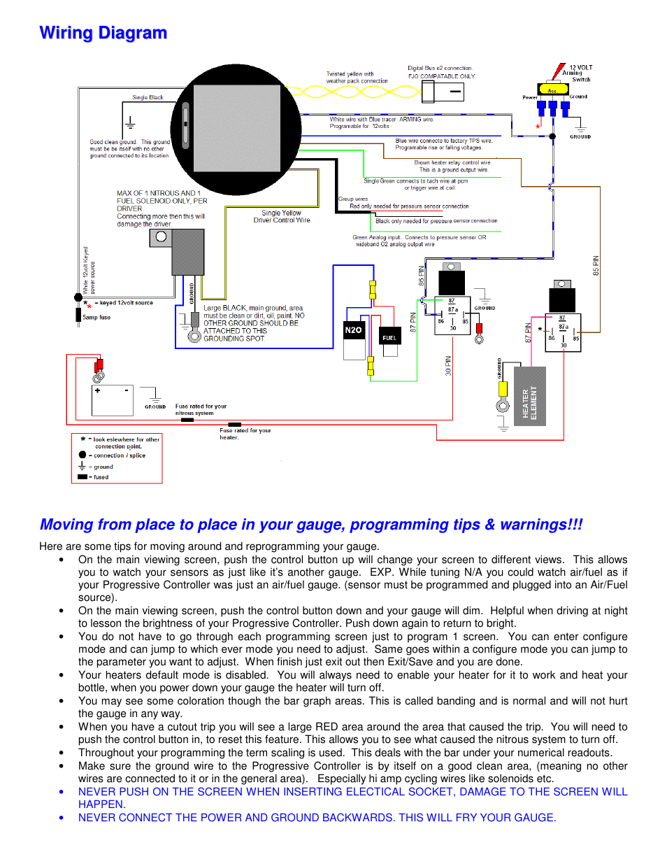 Nitrous Express Octane Series Progressive User Manual | Page 17 / 19