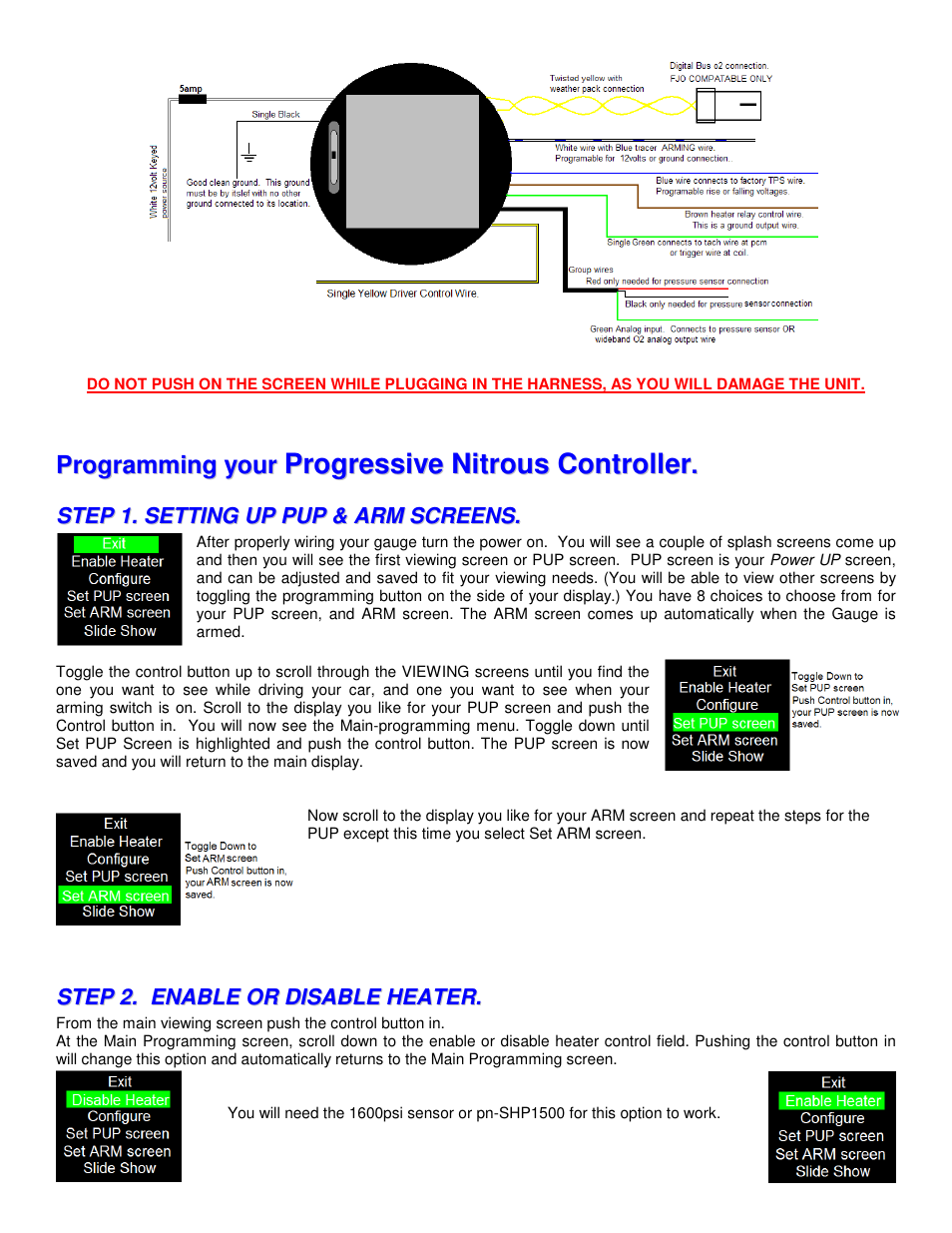Nitrous Express Octane Series Progressive User Manual | Page 4 / 19