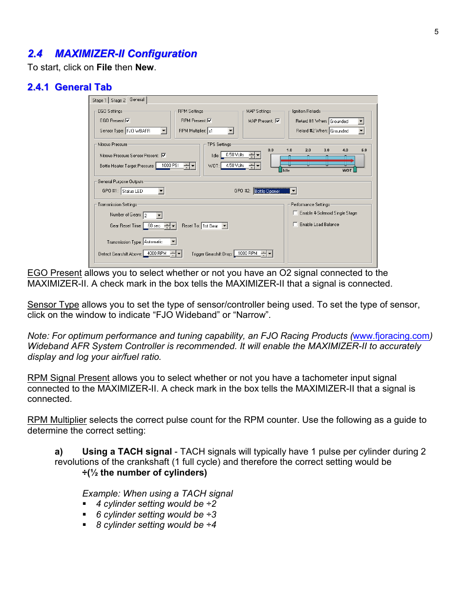 Nitrous Express Maximizer 2 User Manual | Page 7 / 20