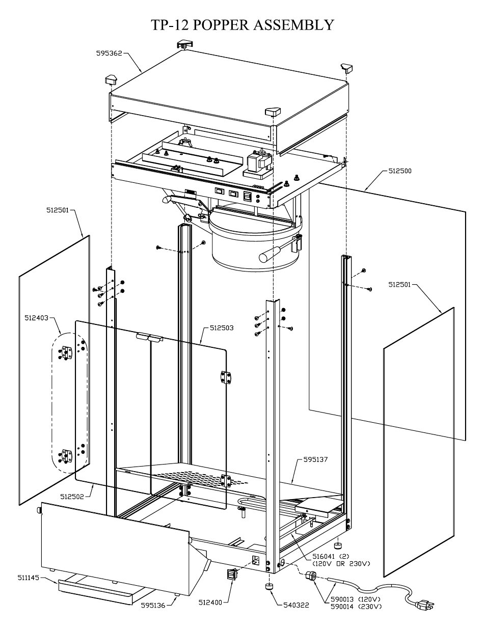 Paragon 1216110 (230V) THEATER POP 16 User Manual | Page 8 / 16