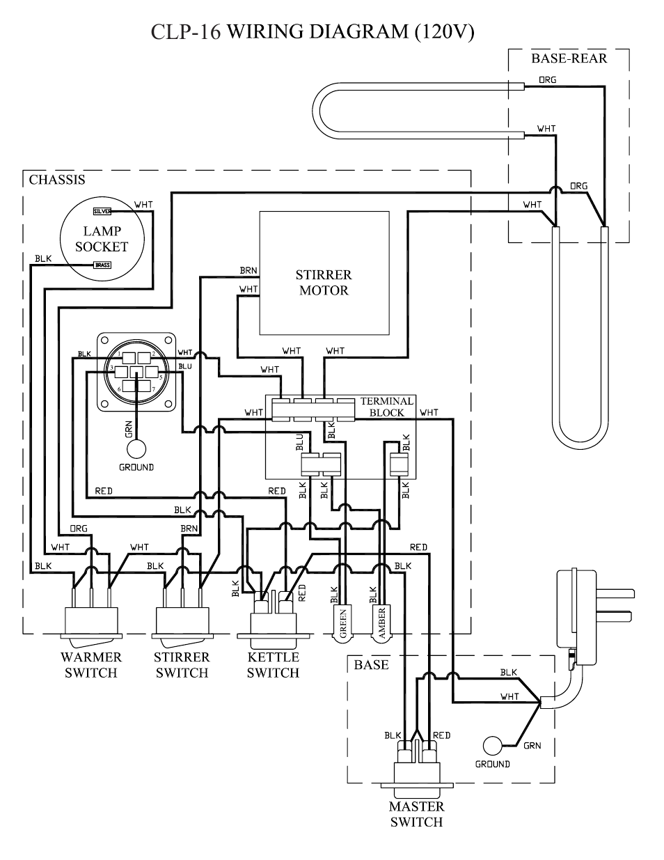 Paragon 1216810 (230V) CLASSIC POP 16 User Manual | Page 12 / 16