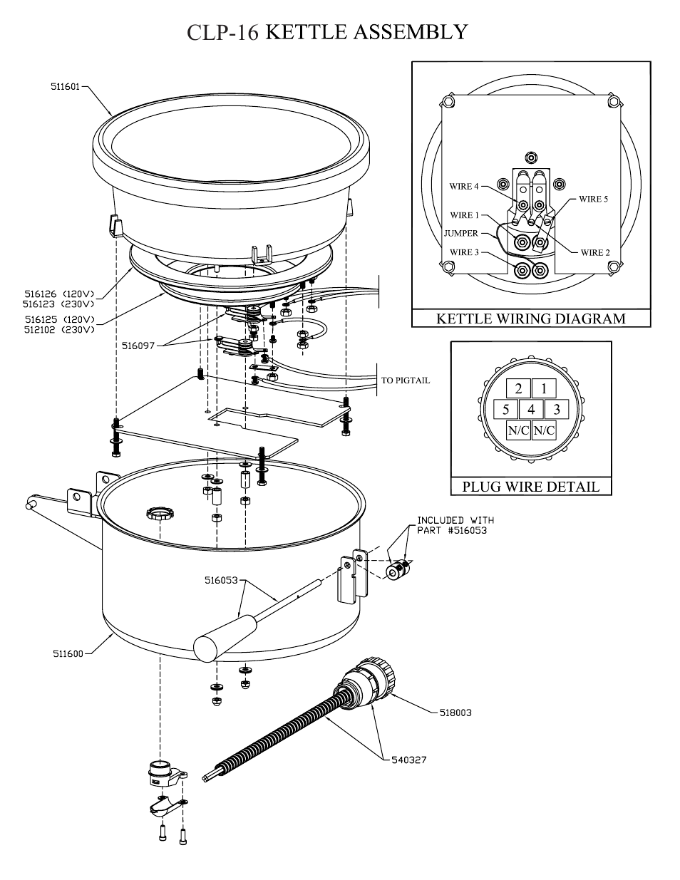 Paragon 1216810 (230V) CLASSIC POP 16 User Manual | Page 15 / 16