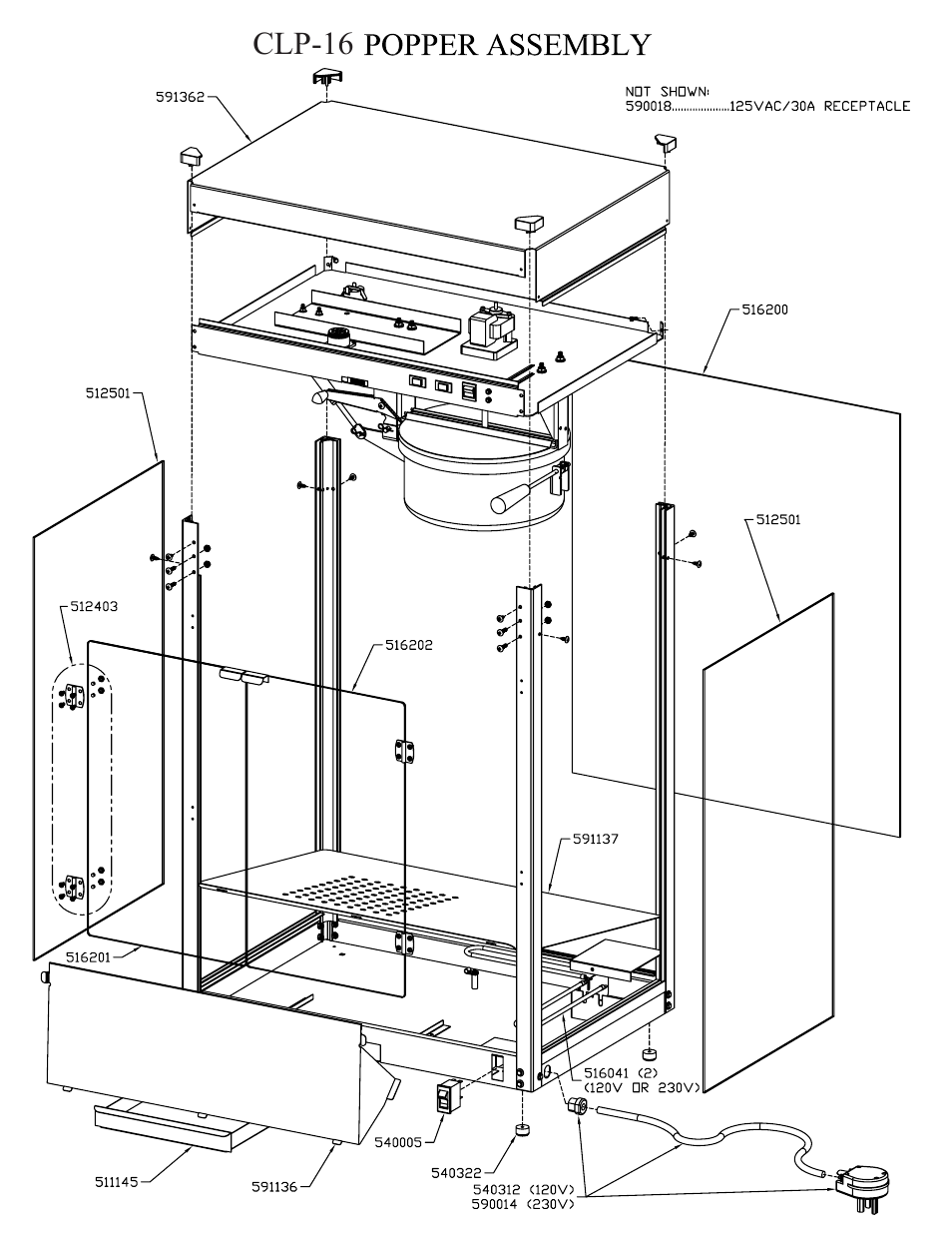 Paragon 1216810 (230V) CLASSIC POP 16 User Manual | Page 9 / 16