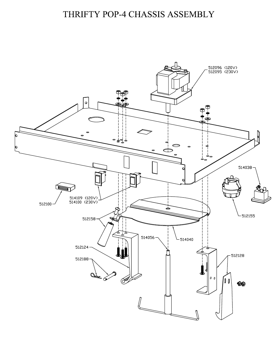 Paragon 1208510 (230 volts) THRIFTY POP 8 OZ User Manual | Page 8 / 16