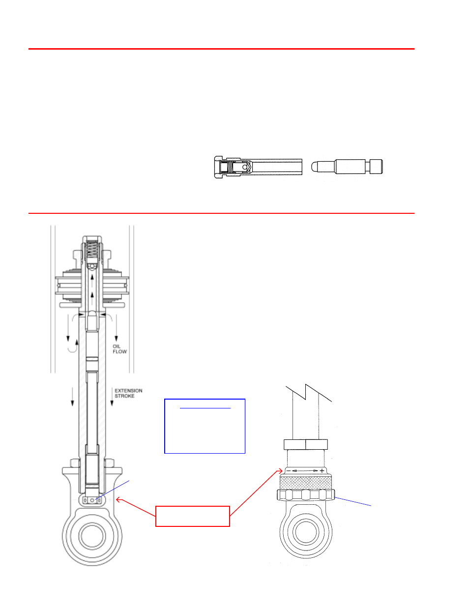 Damping adjusters | Penske Racing Shocks 7300 Series User Manual | Page 6 / 26