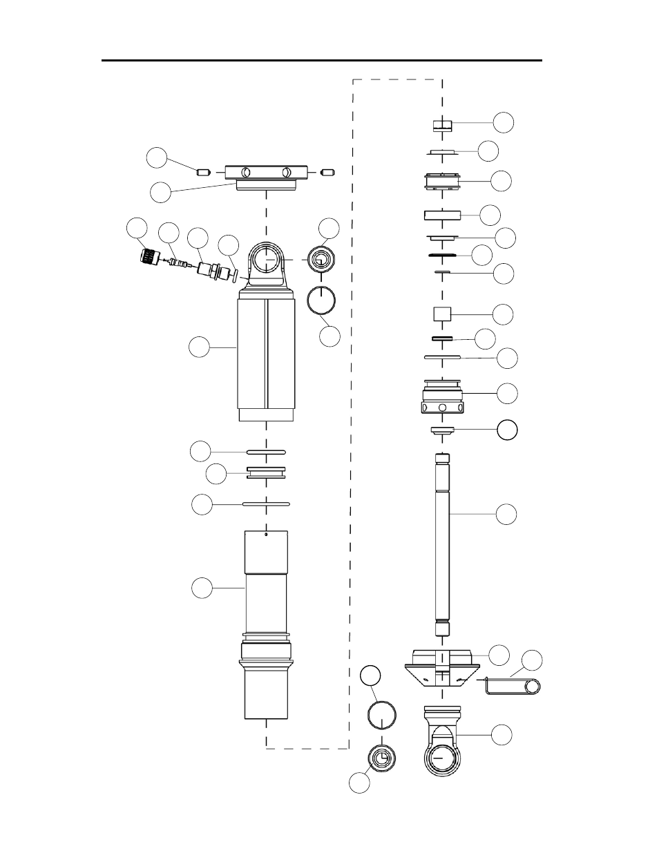 7800 series parts list | Penske Racing Shocks 7800 Series User Manual | Page 2 / 12