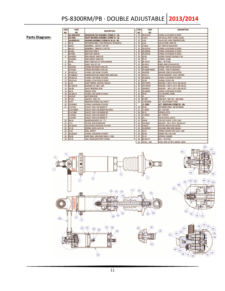 Penske Racing Shocks 8300-DA User Manual | Page 11 / 12