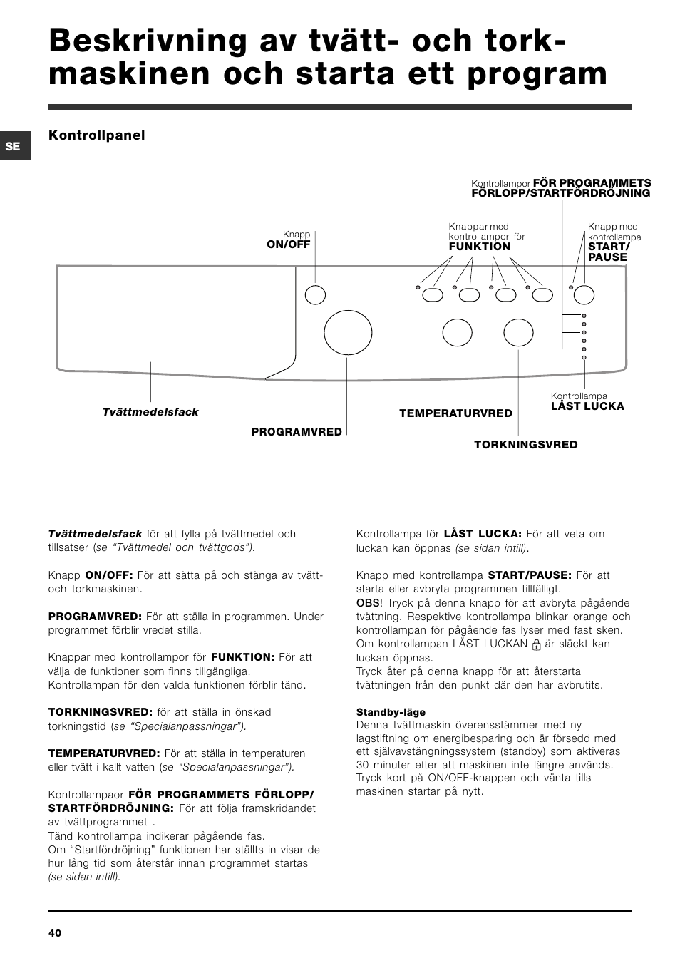 Indesit IWDC 71680 User Manual | Page 40 / 84