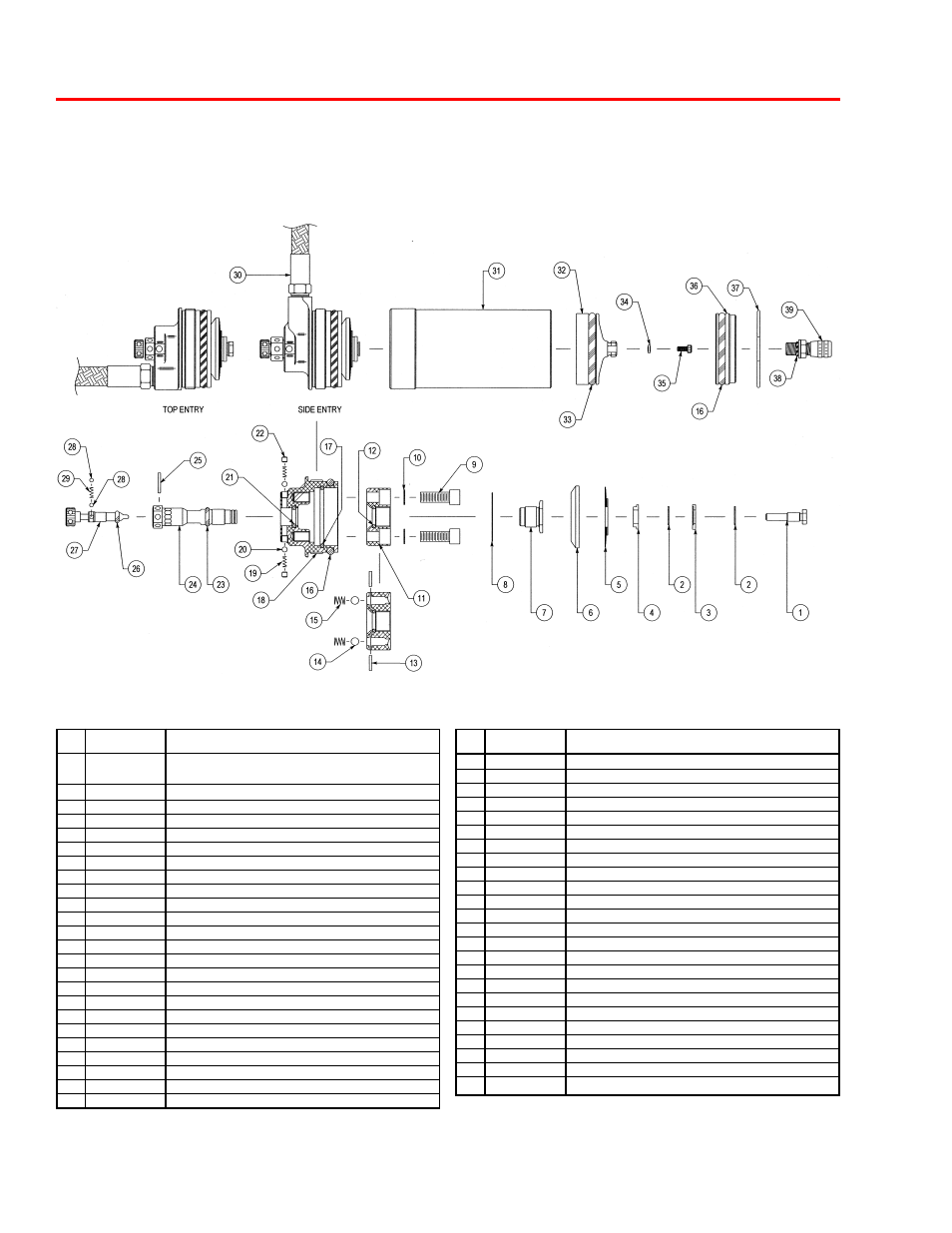8987 series compression adjuster parts list | Penske Racing Shocks 8900 Series User Manual | Page 12 / 34