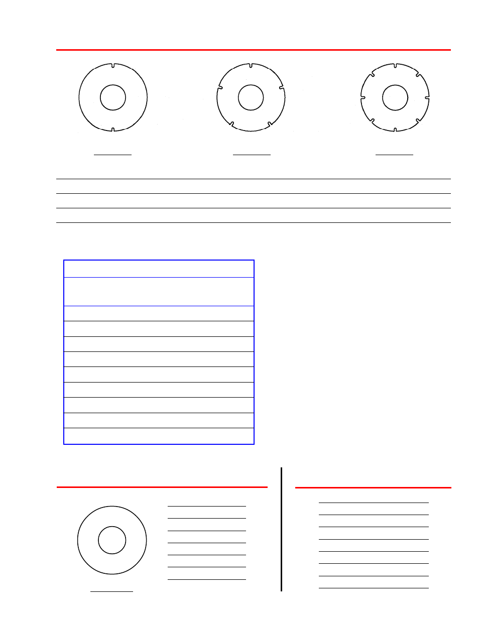 Vdp and digressive valving information options, Preload shim spacers, Vdp 55mm linear base shim | Flow rate through slotted shims | Penske Racing Shocks 8900 Series User Manual | Page 21 / 34