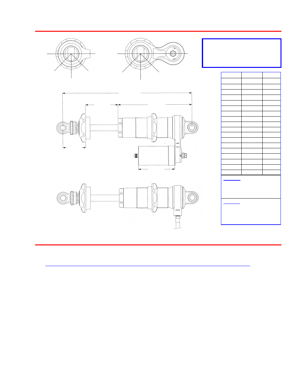 8760 series damper specifications, 8760 series part lengths | Penske Racing Shocks 8760 Series User Manual | Page 5 / 32