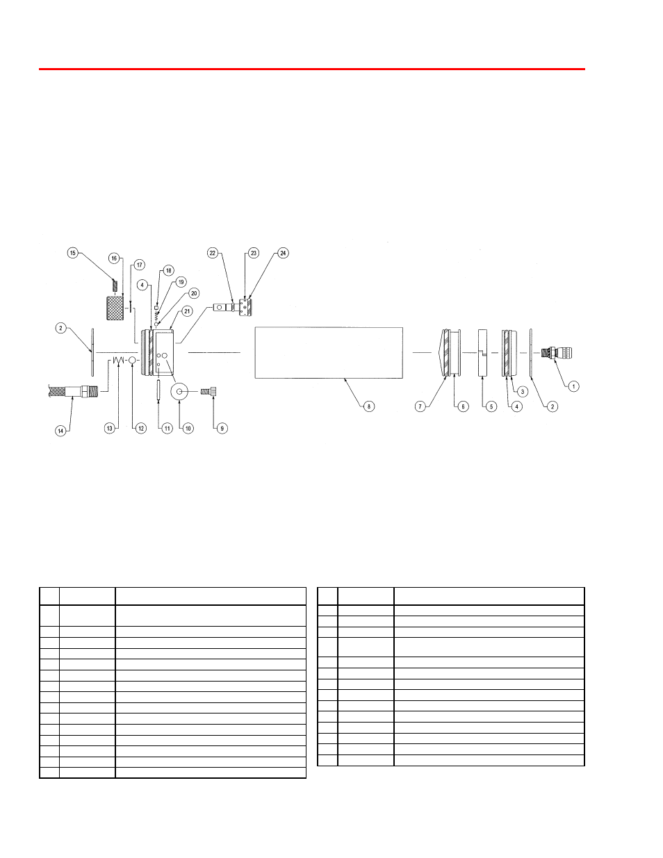 8100 series compression adjuster parts list | Penske Racing Shocks 8760 Series User Manual | Page 6 / 32