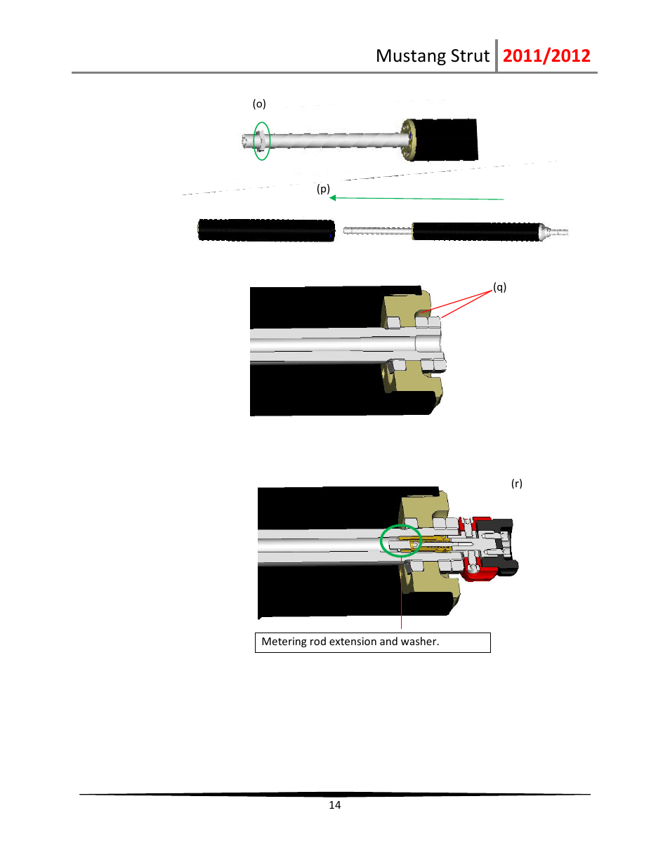 Penske Racing Shocks PS-Mustang-Strut User Manual | Page 14 / 19