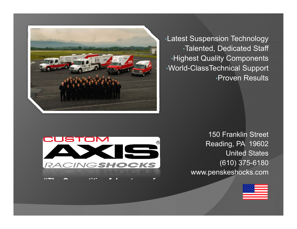 Penske Racing Shocks MX REAR SHOCK (CUSTOM AXIS) User Manual | Page 8 / 8