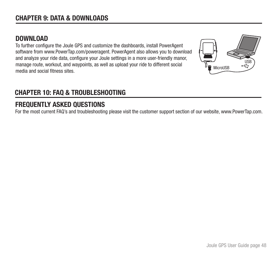 Frequently asked questions, Download | PowerTap Joule GPS User Guide User Manual | Page 48 / 67