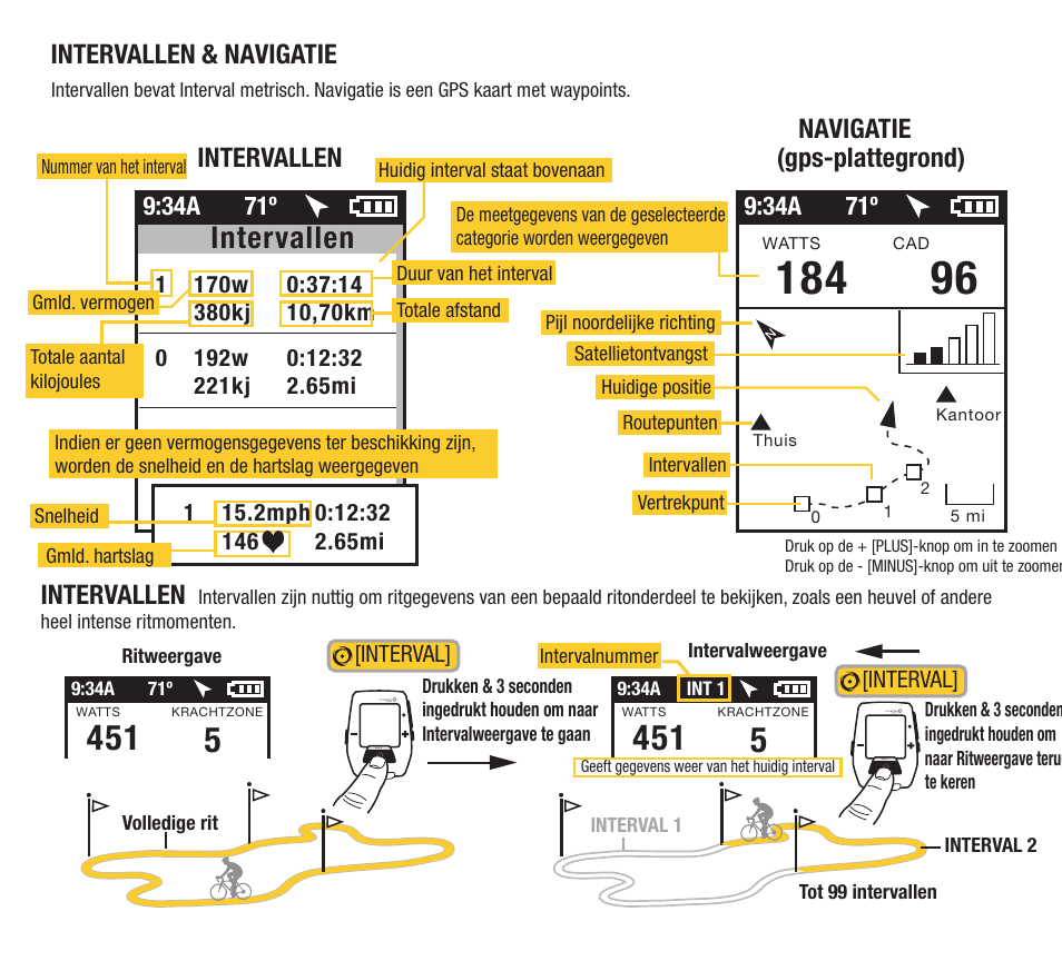 Intervallen | PowerTap Joule GPS 2012 Quick Start User Manual | Page 19 / 24