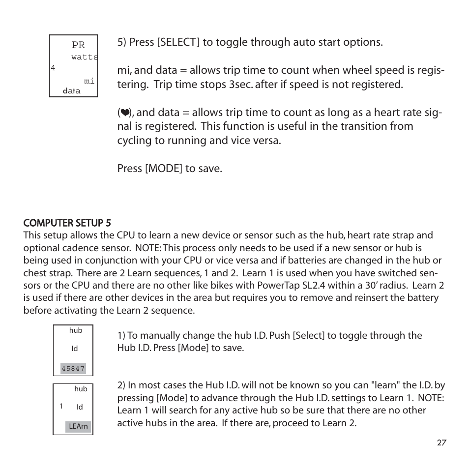 PowerTap Cervo 2.4 Pro User Manual | Page 27 / 32