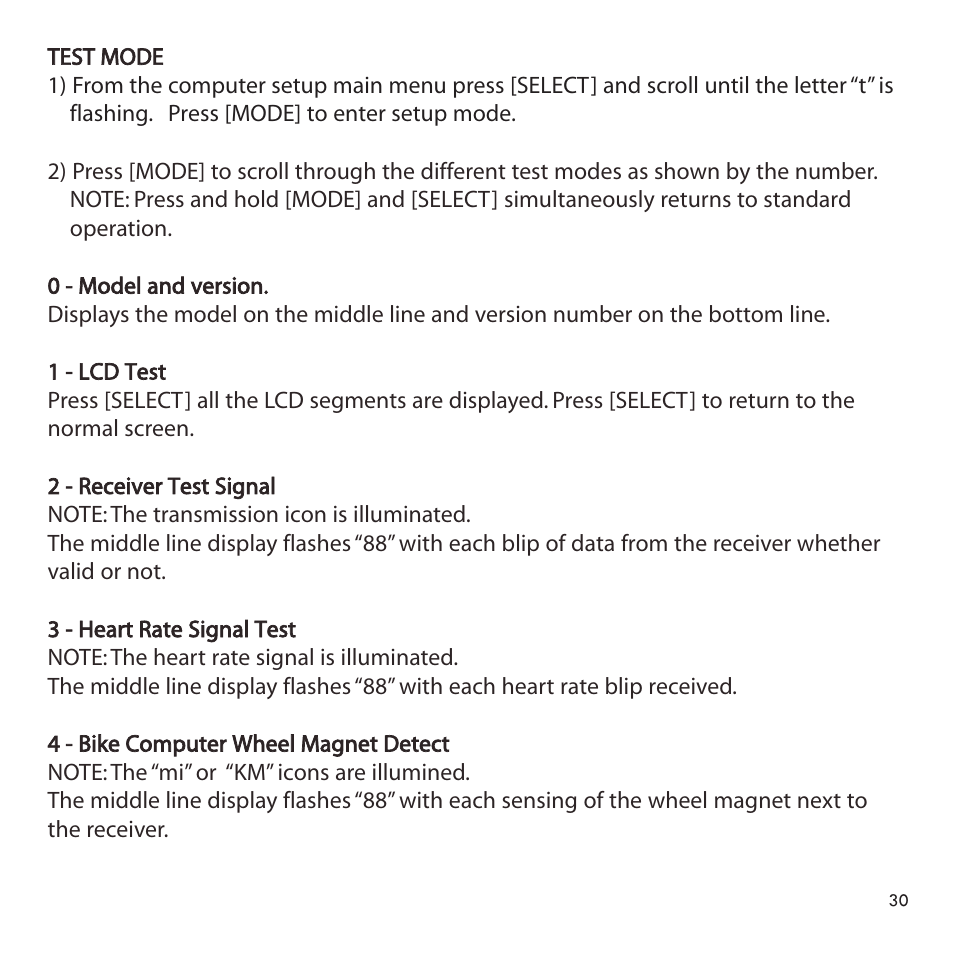 PowerTap Cervo 2.4 Pro User Manual | Page 30 / 32