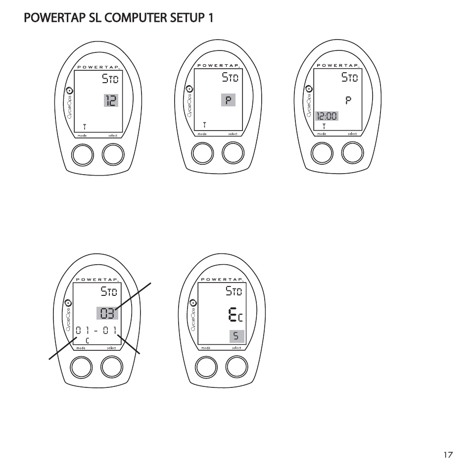 PowerTap SL User Manual | Page 17 / 39
