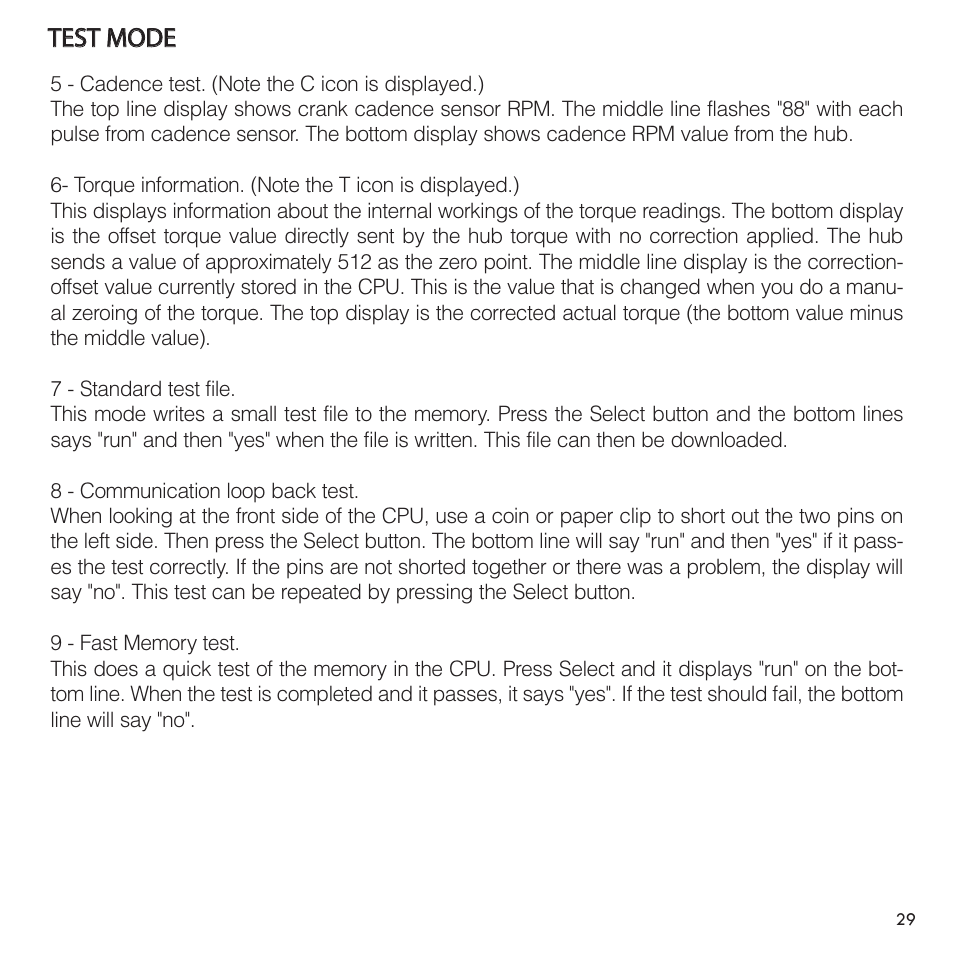 PowerTap SL User Manual | Page 29 / 39