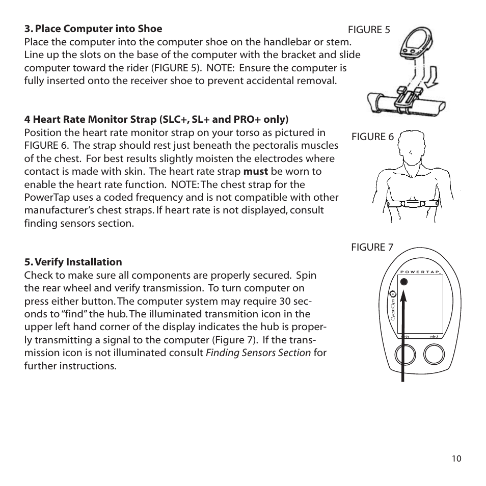 PowerTap SLC+ User Guide User Manual | Page 10 / 44