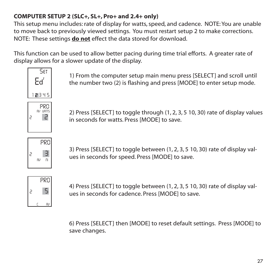 PowerTap SLC+ User Guide User Manual | Page 27 / 44