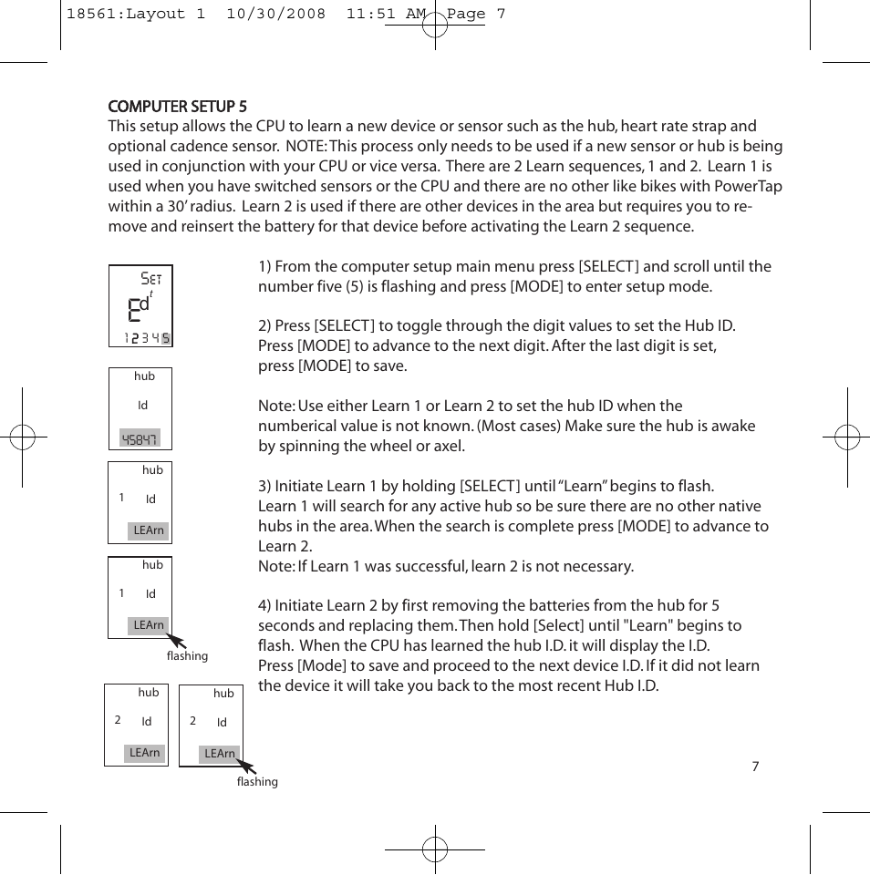 PowerTap SLC+ Quick Start User Manual | Page 7 / 10