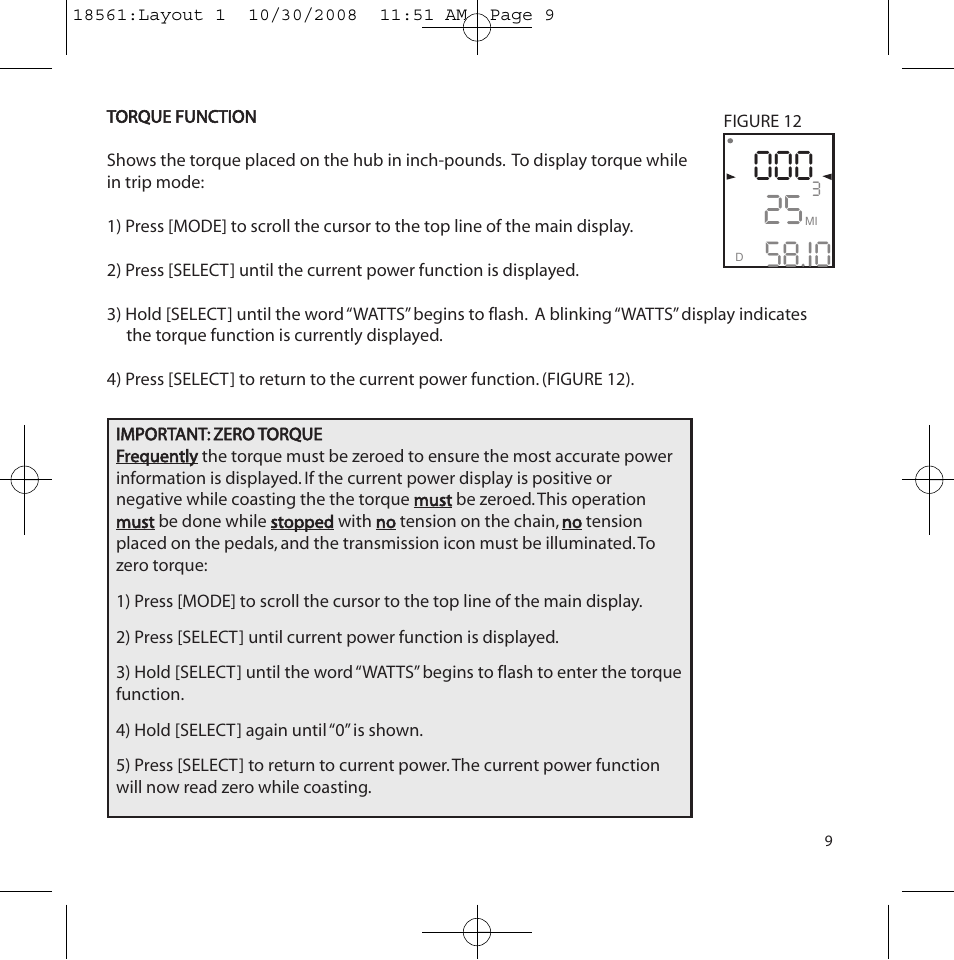 PowerTap SLC+ Quick Start User Manual | Page 9 / 10