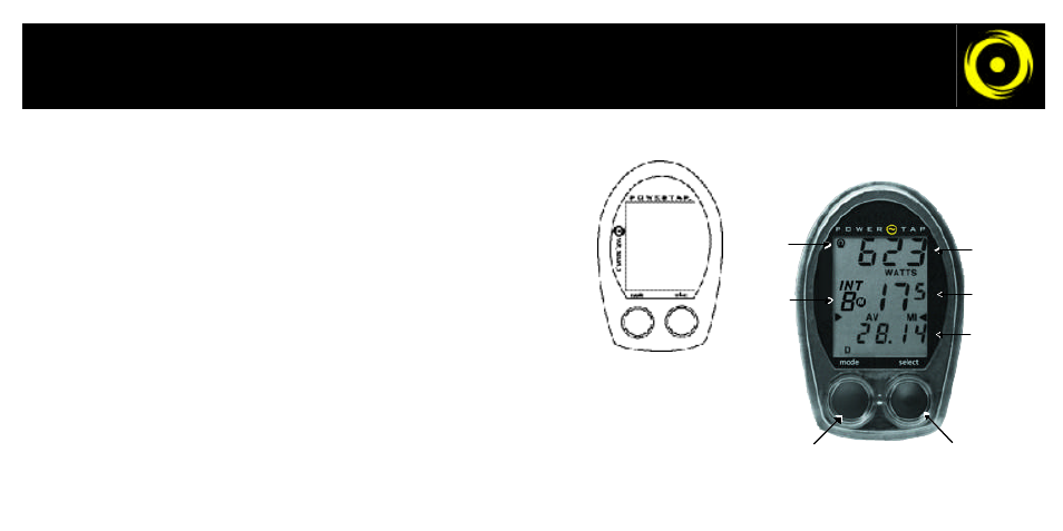 Powertap standard computer general operation | PowerTap Pro User Manual | Page 10 / 43