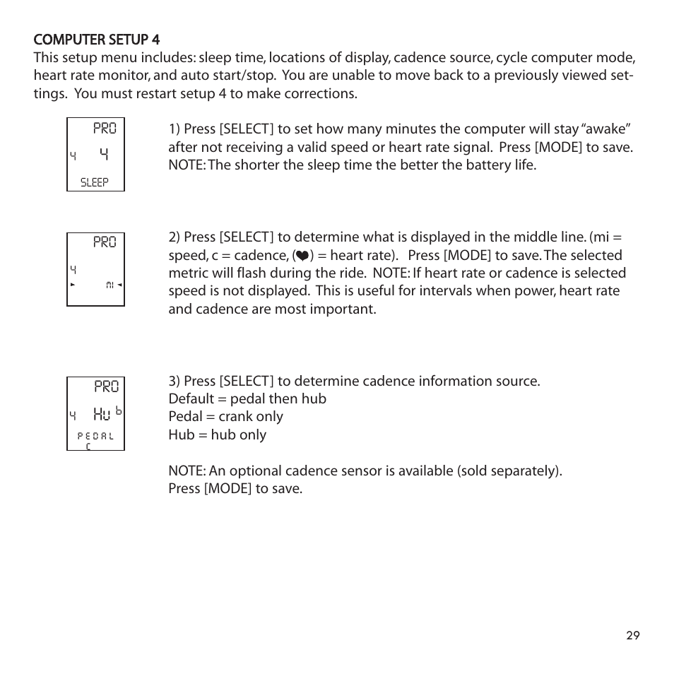 PowerTap SL 2.4 User Manual | Page 29 / 45