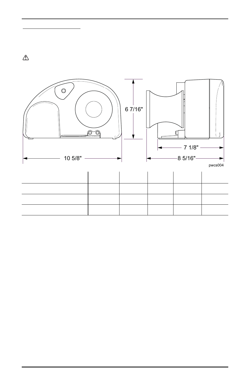 Caution | Powerwinch Quick Catch Pot Puller User Manual | Page 4 / 12