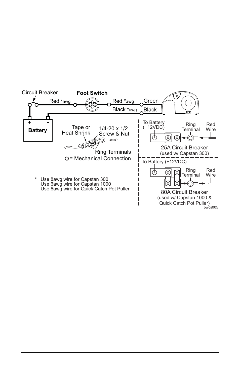 Powerwinch Quick Catch Pot Puller User Manual | Page 8 / 12