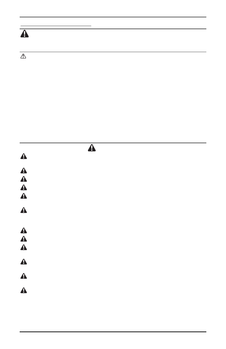 Warning, Warnings, Caution | Powerwinch Sport Fish 450 User Manual | Page 3 / 16