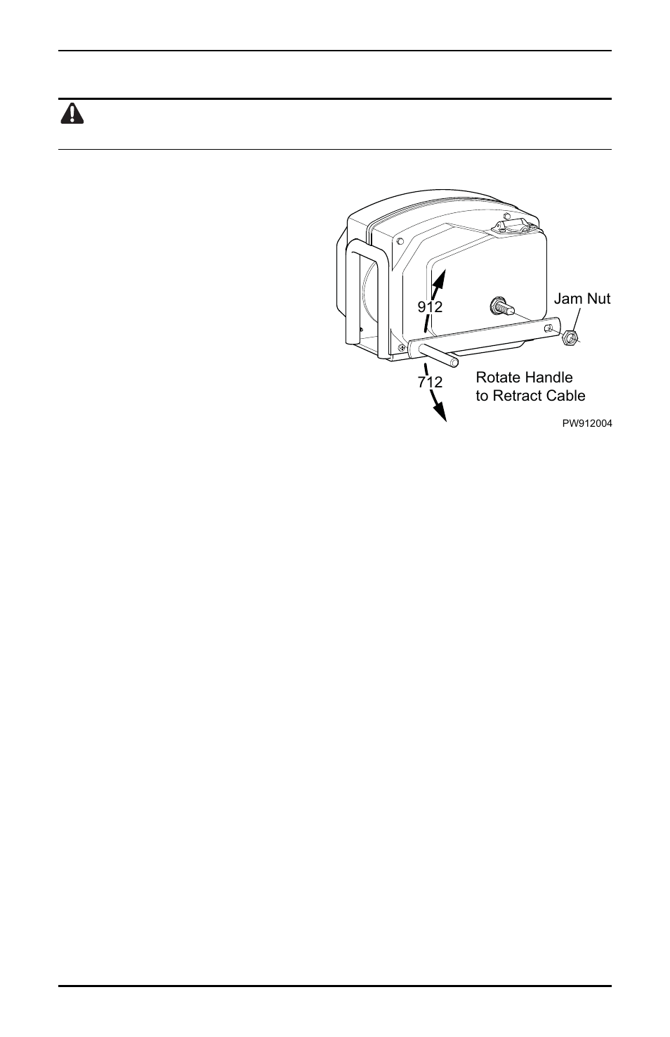 Warning | Powerwinch 912 User Manual | Page 9 / 15